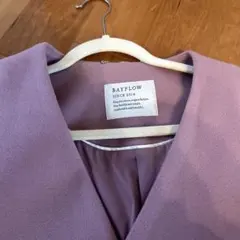 BAYFLOW 薄紫 ロングコート