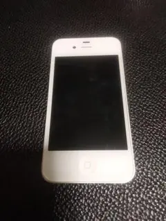ジャンク 動作未確認 Apple iPhone 4 ホワイト 本体