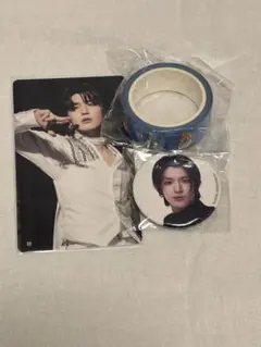 INI 髙塚大夢　缶バッチ　トレカ　マスキングテープ