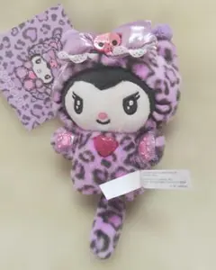 クロミ　マスコットホルダー　ギャルネコ　ヒョウ柄　サンリオ