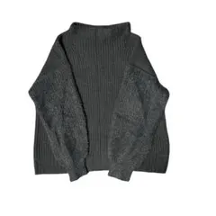 earth music&ecology ニット ブラック　F タートルネック