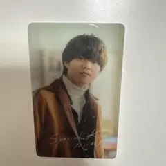 なにわ男子 2ndシングル スペシャルキス 特典 クリアソロカード 大橋和也