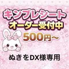 ぬきをDX様専用/キンブレシートオーダー/普通郵便/2種類