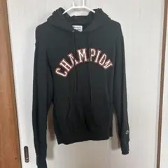 Champion パーカー グリーン　ロゴ刺繍のサムネイル
