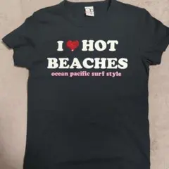 Ocean Pacific I LOVE HOT BEACHES Tシャツのサムネイル