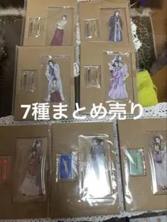 薬屋のひとりごと　サンデーGX アクリルスタンド7点セット