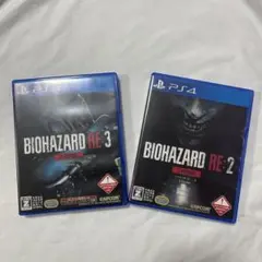 PS4 バイオハザードRE3 RE2 2枚セット