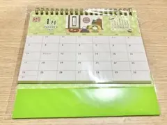 お茶犬　卓上カレンダー　2027