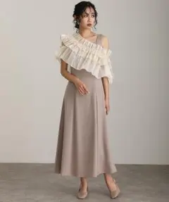 ★新品★フリルティアードトップス ワンピース Kana niana 同型 M
