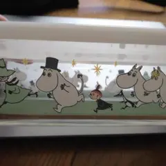 ムーミンキャラクター 蓋付き容器