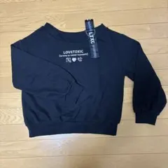 lovetoxic 黒 トレーナー Lサイズ