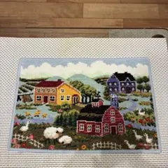 ホットマンシェニール織　絵　タオル