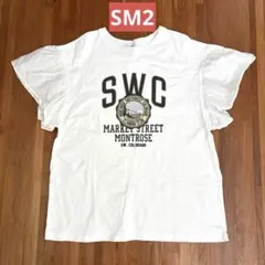 サマンサモスモス SM2 フリルスリーブTシャツ ホワイトのサムネイル