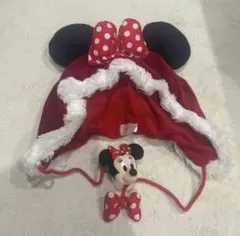 東京ディズニーリゾート ミニー ミッキー ファンキャップ クリスマス 【3/4処分】ミニー クリスマスのファンキャップ