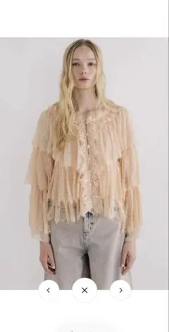 全新 THE TOE Giethoorn Blouse M ホワイト - メルカリ