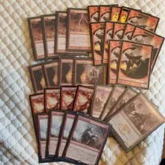 MTG】赤単パーツ まとめ売り 大量セット - メルカリ