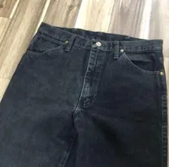 【最終価格】美品 メキシコ製 00s ラングラー 後染め ブラック デニムW31