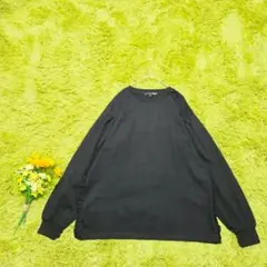 【シュガースプーン】黒のフリル長袖Tシャツ　F　ブラックのサムネイル