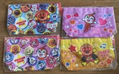 アンパンマン ボトルホルダー付きトートバッグ4個セットノベルティコンプリート❤️