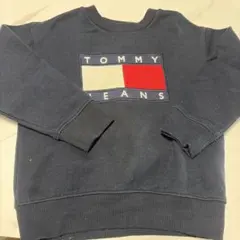 TOMMY JEANS ネイビー トレーナー 104