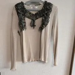 GALLERY VISCONTIフリル付き長袖