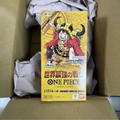 【プレバン当選品】ワンピース　世界最強の戦士 1BOX テープ付き