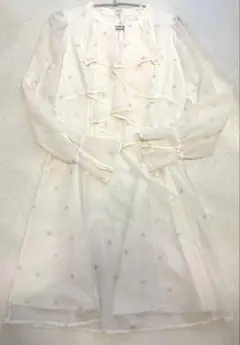 マーキュリーデュオ　シフォンワンピース