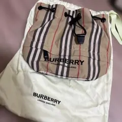 BURBERRY ストライプ ナイロンポーチのサムネイル