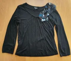 SONIA RYKIEL 長袖 ブラック トップス サイズМ　ソニアリキエル