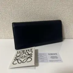 LOEWE ロエベ　レザー　リネンロングホリゾンタル　財布のサムネイル