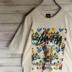Stussy 花柄プリント stussy FLOWER TEE - メルカリ