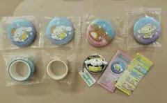 くら寿司 シナモロール 缶バッジ マスキングテープ