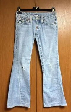 【希少・美品】TRUE RELIGION ブーツカット/フレアデニム