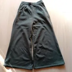 裏起毛 ガウチョパンツ