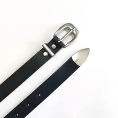 my様専用 レザーベルト ブラック ハンドメイド KT-003