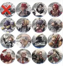 堀越耕平『僕のヒーローアカデミア』原画展 缶バッジ KEY VISUAL