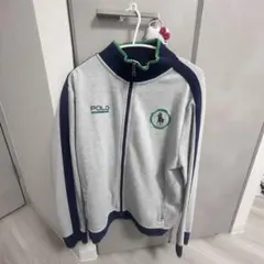 Polo グレー トレーナー ジップアップ トラックジャケット