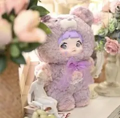 Nommi 新作 Rosy コレクション　吊下 愛己　パープル　紫　ぬいぐるみ Nommi Rosy コレクション ノミちゃん吊下 愛己 パープル ぬいぐるみ