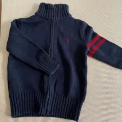 ポロラルフローレン　ジッパー付きセーター　サイズ4/4T(99〜105㎝)