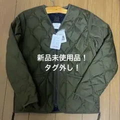 ラスト値引き！TAIONタイオン ミリタリーVネックジップダウンジャケットXS