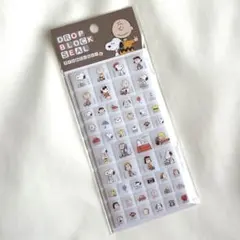 【新品未使用】カミオジャパン ＊ ドロップブロックシール　スヌーピー
