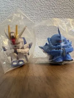 ガンダム ザク カプセルトイセット ガンダムまちぼうけシリーズ