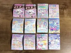 【サンリオ】いちご新聞★表紙シール　まとめ売り！キティ　シナモロール　12枚