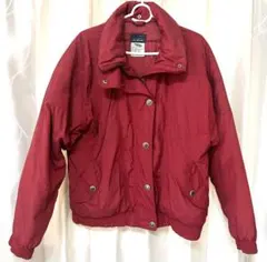 L.L.Bean 中綿ジャンパー レッド サイズLL クリーニング済
