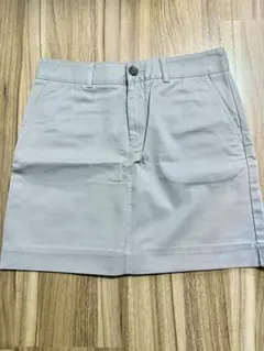 UNIQLO ライトグレー タイトミニスカート 64cm