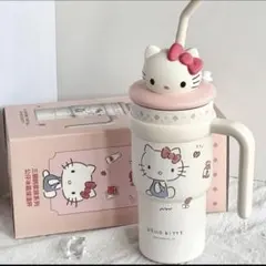 【海外限定】値下げ不可　ハローキティ タンブラー 500ml ストローなし