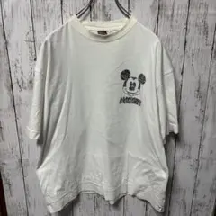 Disney 90s USA企画 限定　フルバックロゴ　ミッキーマウスTシャツ