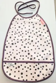 done by deer ドット柄　お食事エプロン