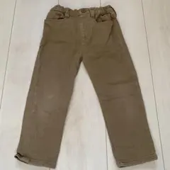 COMME CA ISM ベージュ長ズボン 100cm