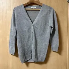 CLOOSHI 長袖Vネックカーディガン